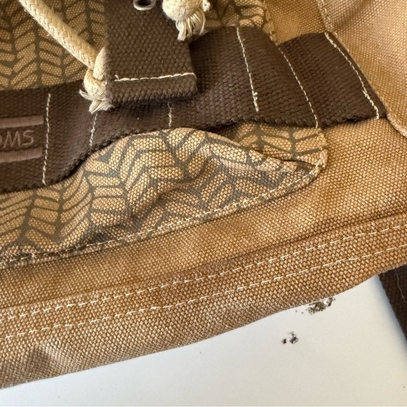 TOMS Savanna Safari Canvas Laptop Backpack Bag main image 6